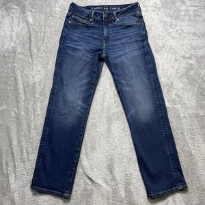 American Eagle Jeans Men's 29x27* Blue Denim Original Bootcut Preppy Cowboy